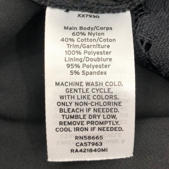 Rachel Parcell Lace Top with Shoulder Flutter - Picture 7 of 8